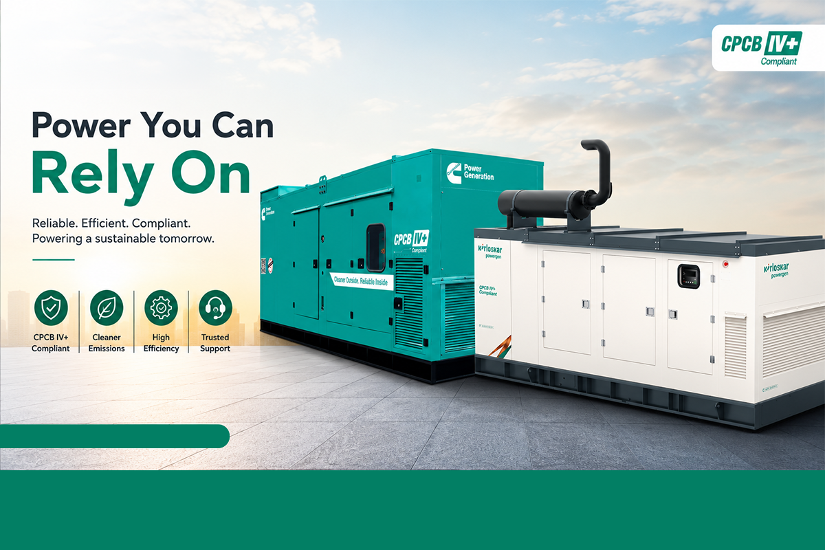 Industrial genset